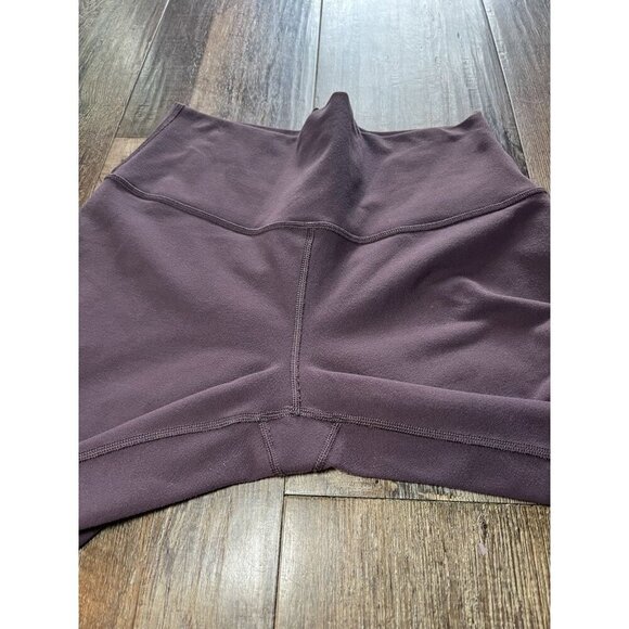 Lululemon Wunder Under Hi-Rise 7/8 Tight Full-On Luon 25" Black Cherry Size 10 - Picture 5 of 8